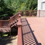 Trex deck Top view