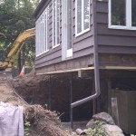 Ready for new footings and block.