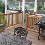 Ipe deck Top view