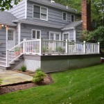 Timbertech deck View from back yard